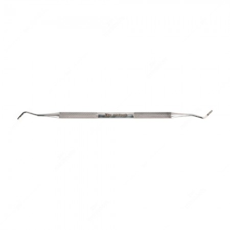 Dual-ended stainless tool with knurled grip for precision PCB repair