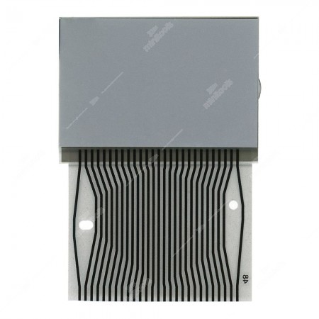 Mercedes C-Class W202 dashboards replacement display - rear side