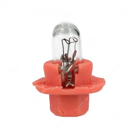 Instrument cluster bulb B8.4d 12V with pink socket 