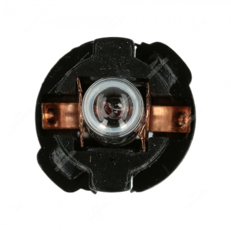 Instrument cluster bulb BX2d 12V with black socket upper side 