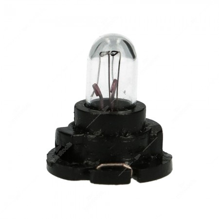 Instrument cluster bulb F4,8 12V with black socket 