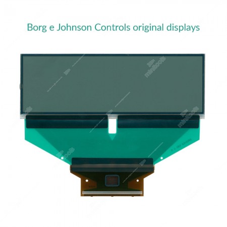 Green backlight LCD display for Borg and Johnson Controls  on-board computers
