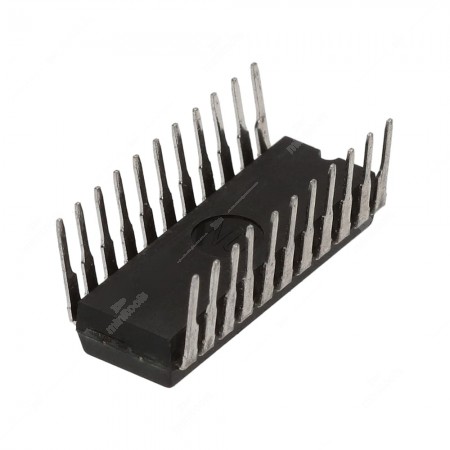 Matsushita IC Semiconductors AN8352UBK DIL22, bottom side cross view