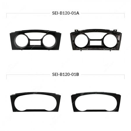 Plastic case for Lancia Ypsilon 846 speedometers