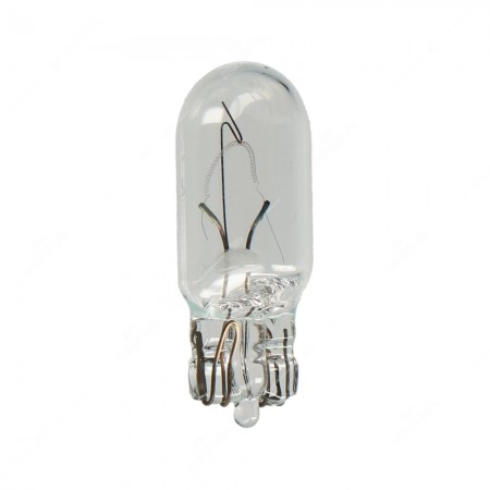 Bulb glass wedge base W2,1x9,5d 12V 3W T10 for automotive lighting