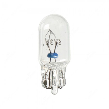 Bulb glass wedge base W2,1x9,5d 6V 3W T10 for automotive lighting
