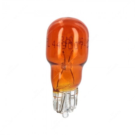 Amber bulb glass wedge base  W2,1x9,5d 12V 10W T13 for automotive lighting