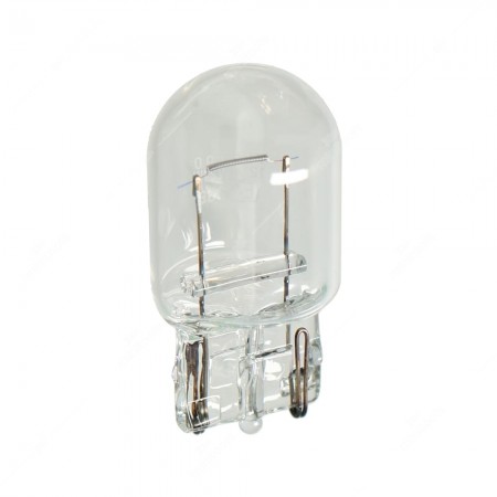 Bulb glass wedge base  W3x16d 12V 21W T20 for automotive lighting