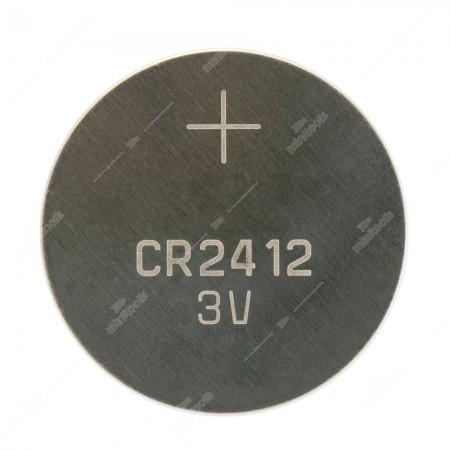 CR2412 3V Lithium button coin cell battery