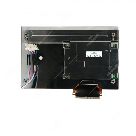 TFT LCD colour display useful to repair Mercedes C-Class W204 (2007-2011) and Mercedes GLK-Class X204 (2008-2012) Comand NTG4 sat nav / car stereo, back side