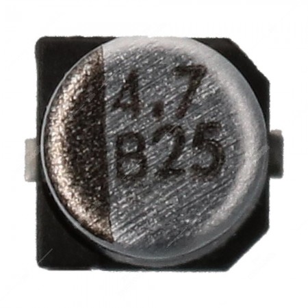 SMD 105°C 4,7uF 25V capacitor