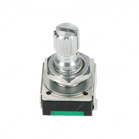 Incremental encoder for electronics. W/O push momentary switch. 24 ppr 