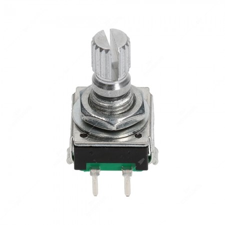 Incremental encoder for electronics. with push momentary switch. 24 ppr 