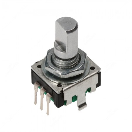 Replacement rotary encoder, 18 ppr, with push button