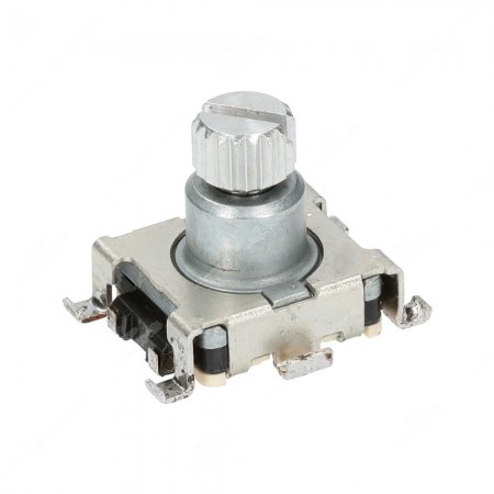 Replacement rotary encoder, 15 ppr, without push button, 30 detents