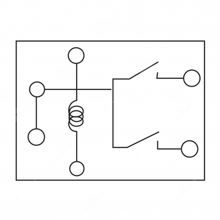 Fujitsu relay FBR53ND12-Y, technical schema