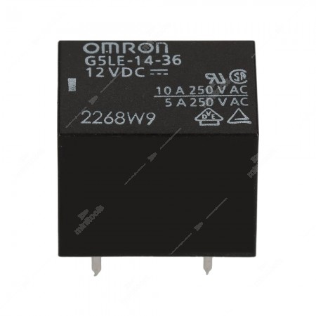 G5LE-14-36 12VDC relay for cars electronics