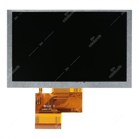HE050NA-01F 5" inch TFT LCD panel, front side