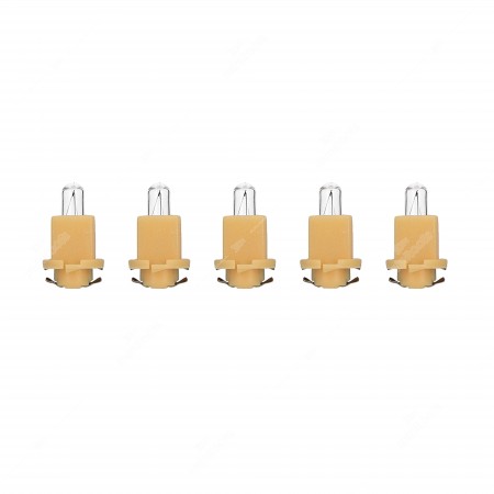 5 pcs pack of EBS-R4 24V 1,2W lamp for dashboards