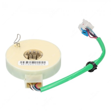 Steering angle sensor, 6 wire, green cable, for Fiat panda 169 and Lancia Ypsilon 843 electric power steering repair