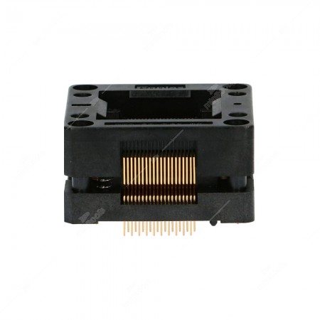 80 pin QFP80 socket, pin pitch 0,65mm