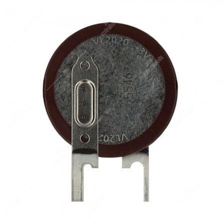 VL2020 3V Lithium button coin cell rechargeable battery