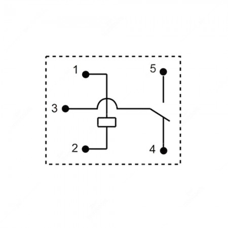 WL78-C-112 relay technical diagram - pinout
