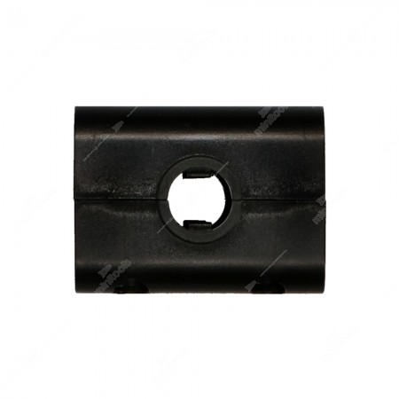ABS plastic case for electronics with double cable grommet