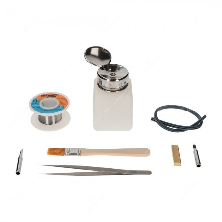 Kit of soldering accessories