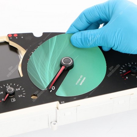 How to use dashboard gauges faces protective disc (large version)