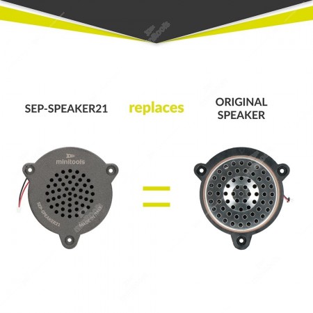 Comparison between SEP-SPEAKER21 and original speaker