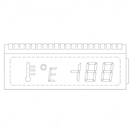 Volvo outside temperature gauge display schema