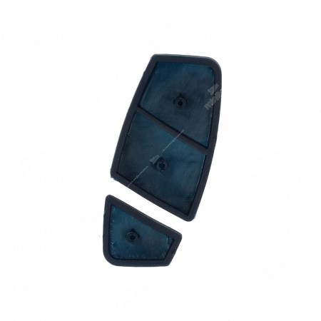0 Gommino adattabile chiavi auto (2 pz, colore Blu) Mis. 30,65mm + 13mm