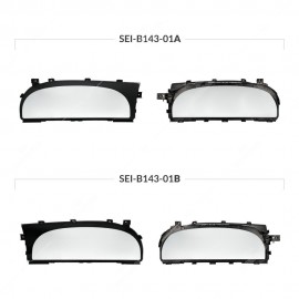 Front lens for Mercedes S-Class W221 and CL-Class C216 instrument clusters