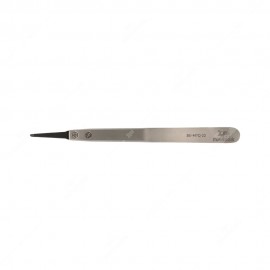 Anti-static tweezers with rounded plastic tip (127x10x5mm)