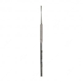 Steel probe with flat tip