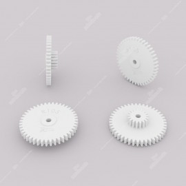 Gear (43 external - 17 internal teeth) for MotoMeter odometers
