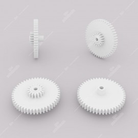 Gear (48 external - 16 internal teeth) for BMW and Mercedes instrument clusters