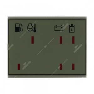 Left side LCD screen for FENDT Series 400, 700, 800, 900 Vario, Farmer 400 Vario and Xylon dashboards