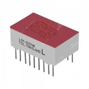 LTP-537HR LED display with 18 pins