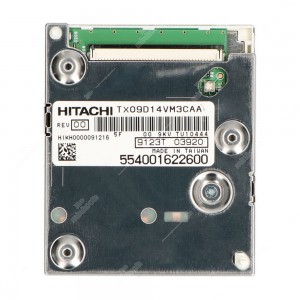 TX09D14VM3CAA Hitachi 3,5" TFT LCD display, rear side