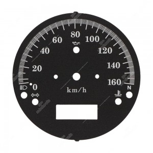 Honda Shadow 750 Black Widow VT750DC speedometer dial disc