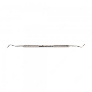 Dual-ended stainless tool with knurled grip for precision PCB repair