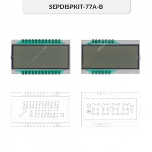 Set of LCD screens for Santana 300 - 350 dashboards