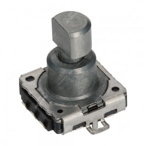 16 ppr, 32 detents, incremental rotary encoder with push switch
