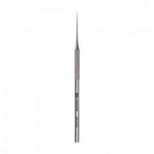 Needle tip steel probe