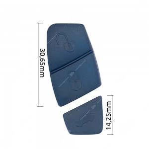 0 Gommino adattabile chiavi auto(2 pz, colore Blu) Mis. 30,65mm + 14,25mm