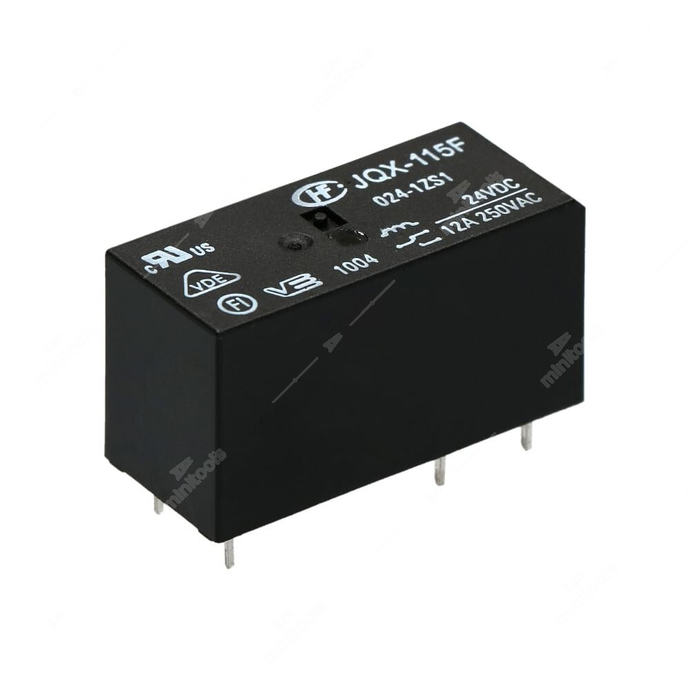 Hongfa HF46F-G/012-HS1 PCB Mount Relay 12V DC SPST