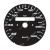 Gauge face for Porsche 911 964 and 993 speedometer (300 km/h - 1 odometer counter - manual transmission)