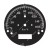 Honda VT750DC Shadow Black Widow instrument cluster gauge face